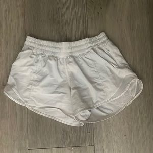 White hotty hot shorts